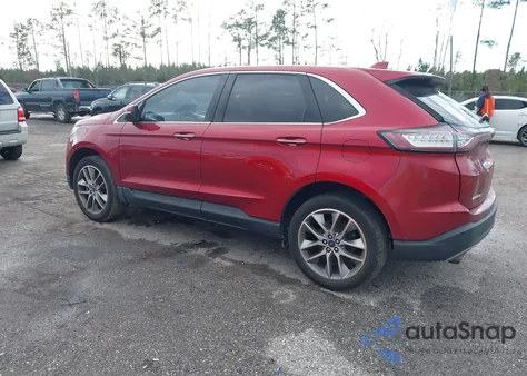 2017 Ford Edge Titanium from USA, damaged, VIN 2FMPK3K89HBC52302
